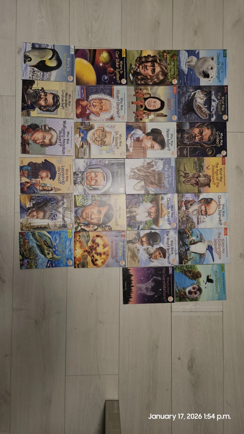 "Who Was...?" Book Series - 26 Titles