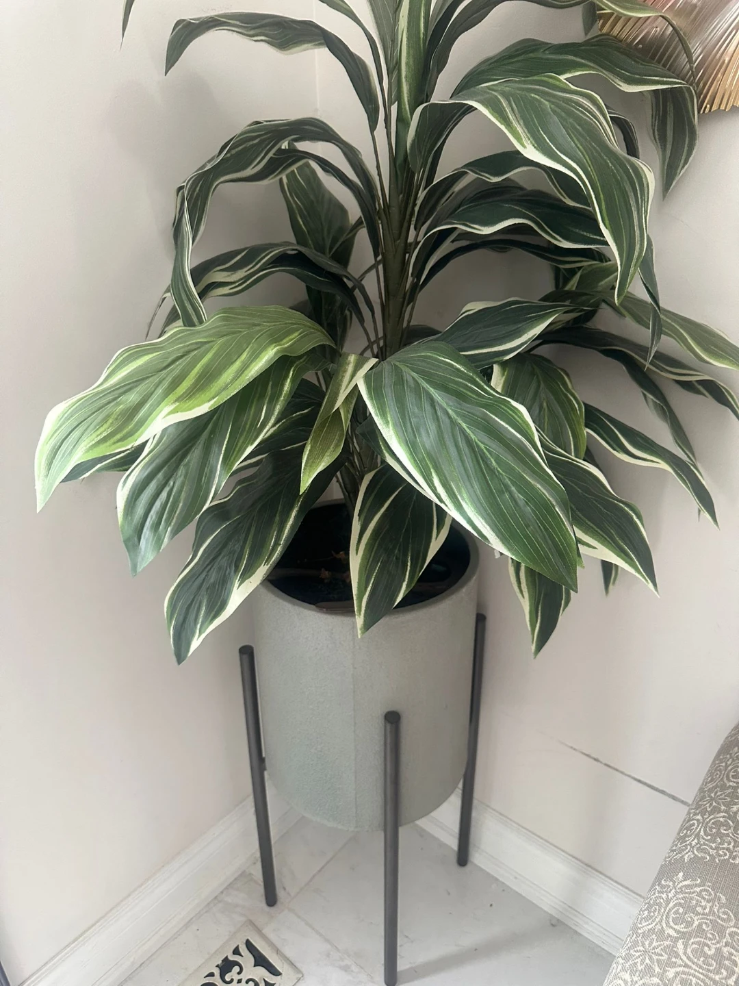 Potted Faux Plant