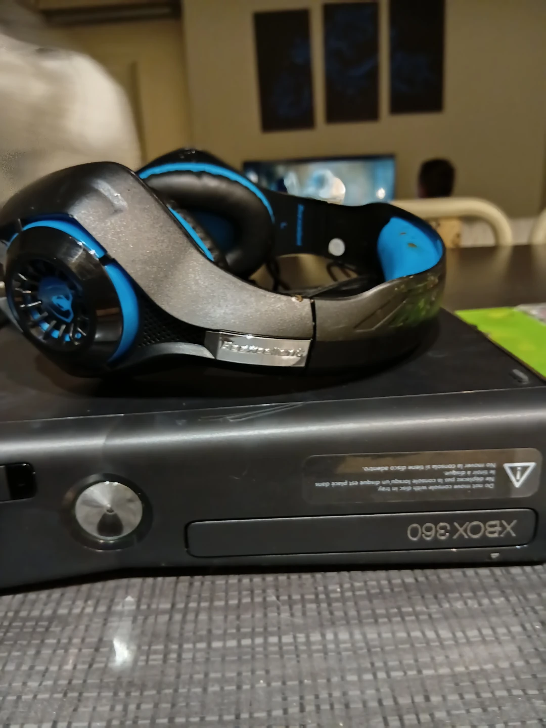 Xbox 360 Console with Games and Headset