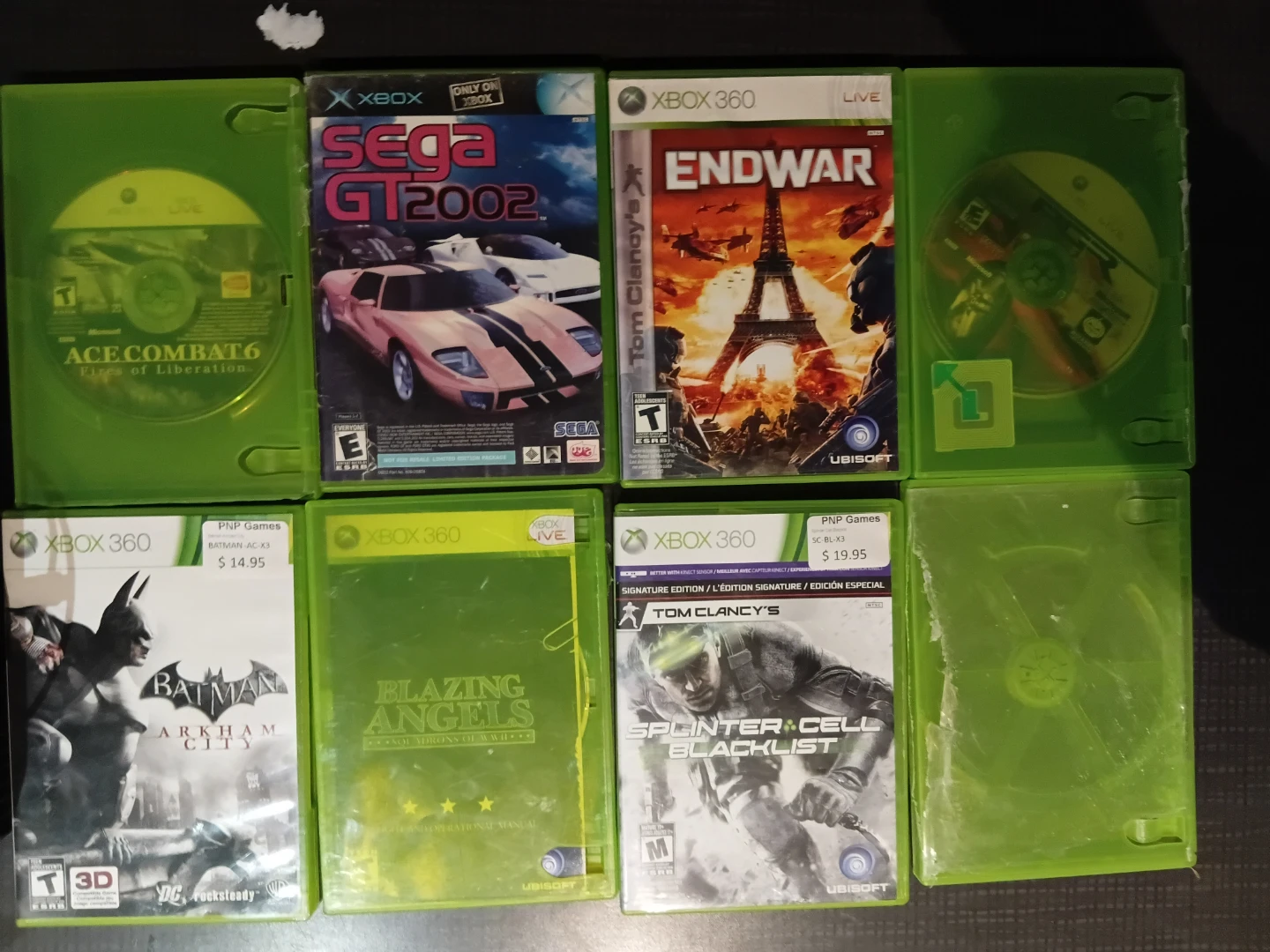 Xbox 360 Console with Games and Headset - photo 3