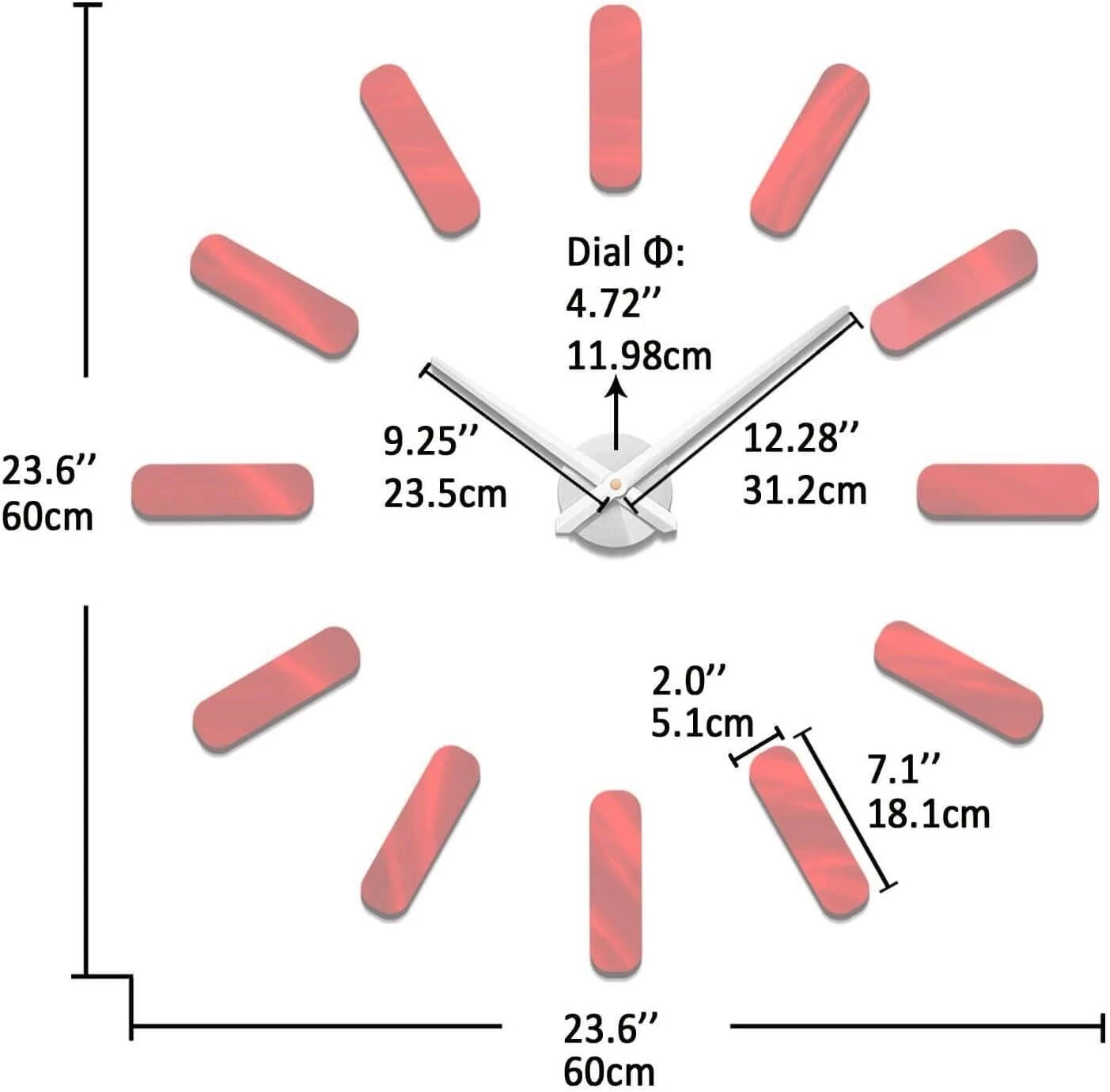 Vangold DIY Wall Clock Decor - photo 3