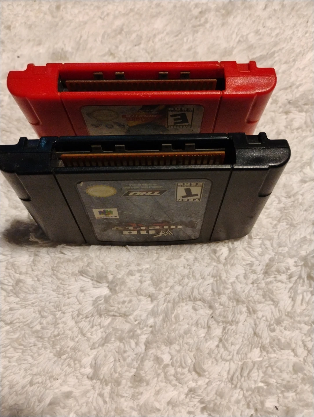 Nintendo 64 N64 Games - WWF No Mercy & NFL QB Club 2001 - photo 3