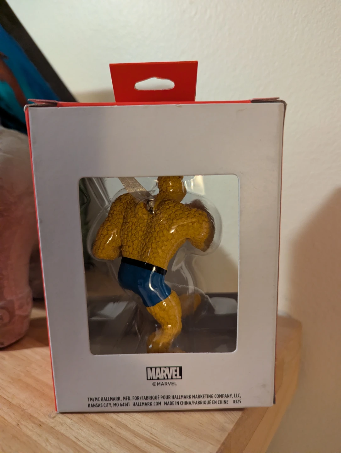 Hallmark Marvel The Thing Christmas Tree Ornament - photo 2