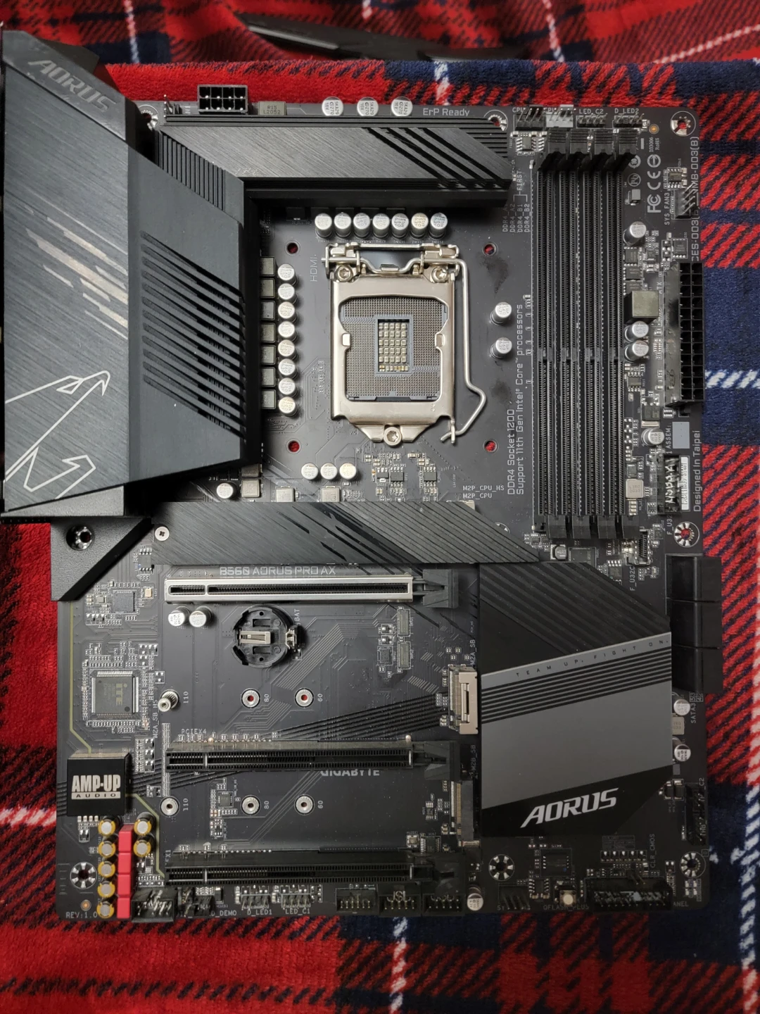 AORUS B560 PRO AX Motherboard as is