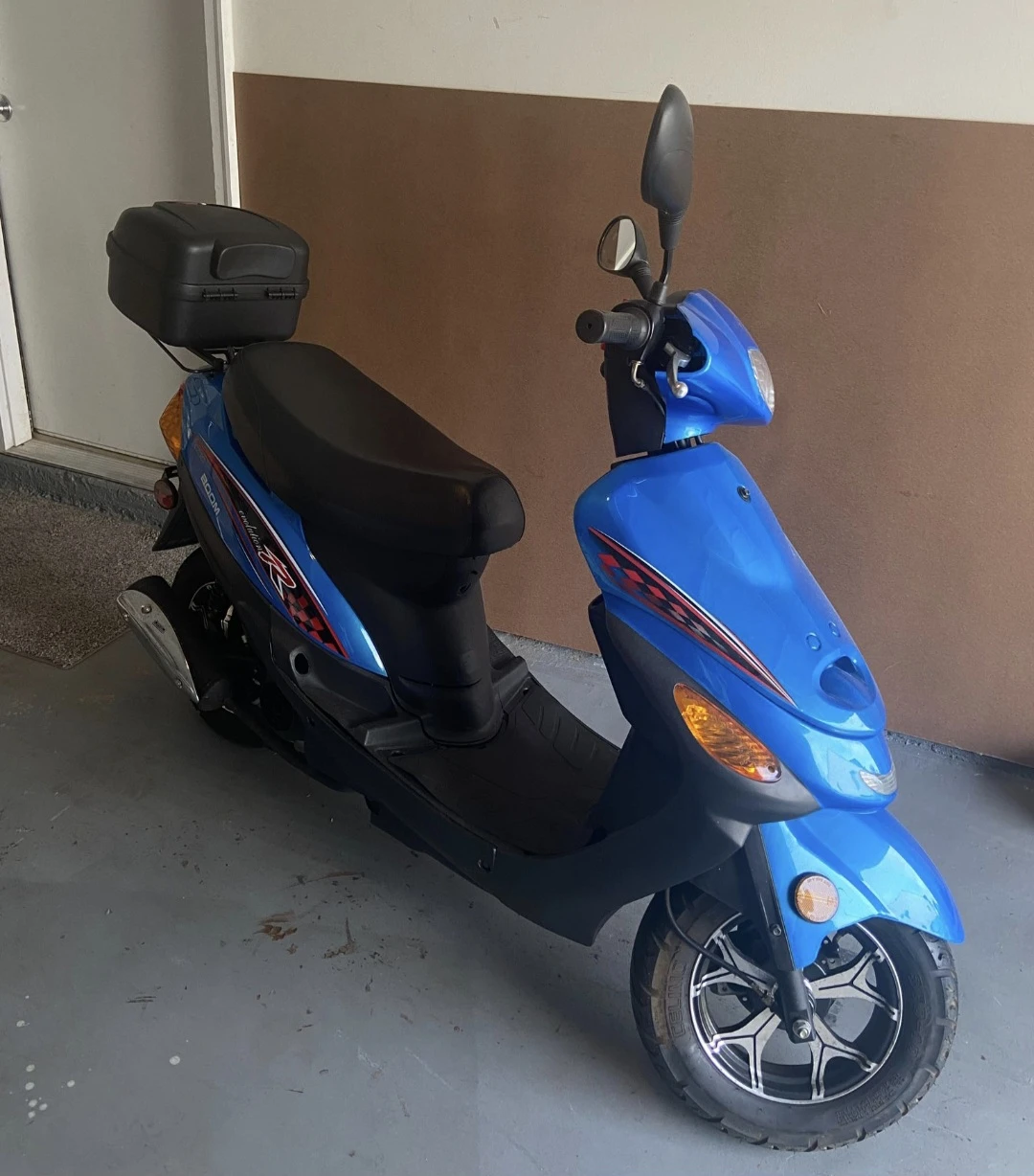 Blue Lance Rider Scooter with Storage Box - photo 2