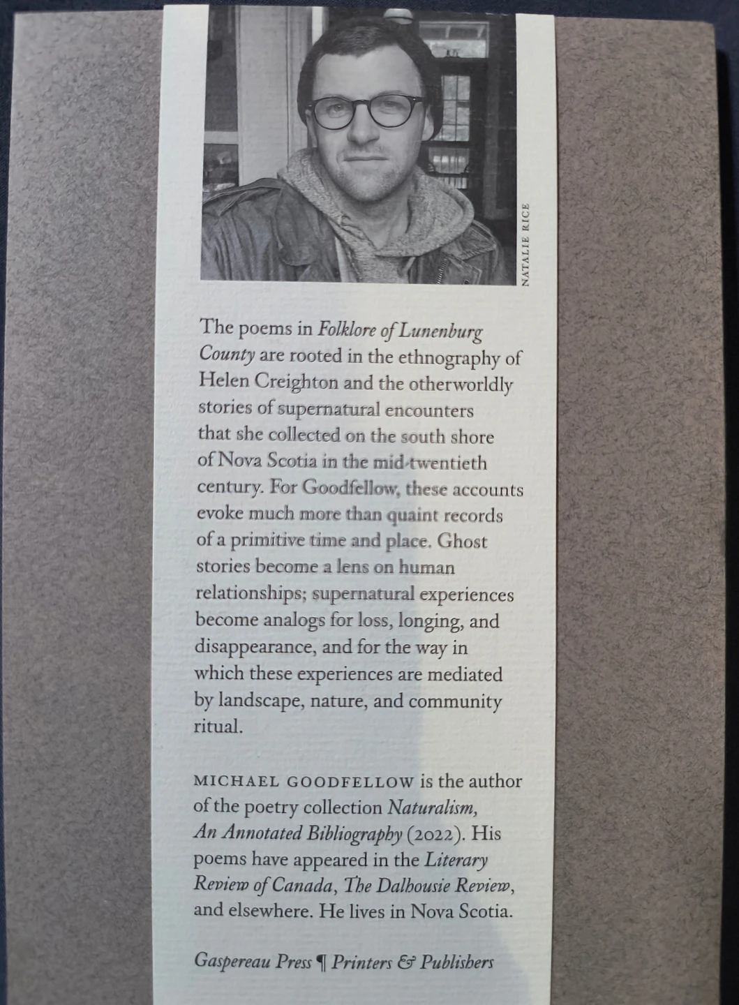 Folklore of Lunenburg County by Michael Goodfellow - photo 2