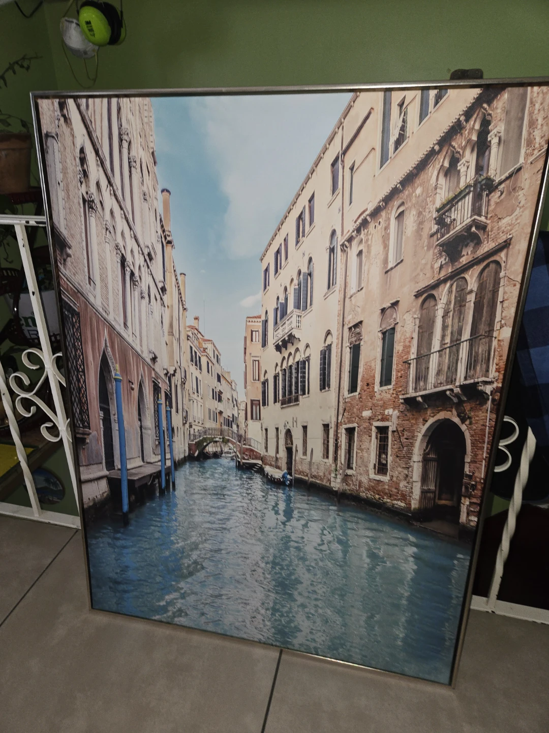 Venice Canal Framed Print