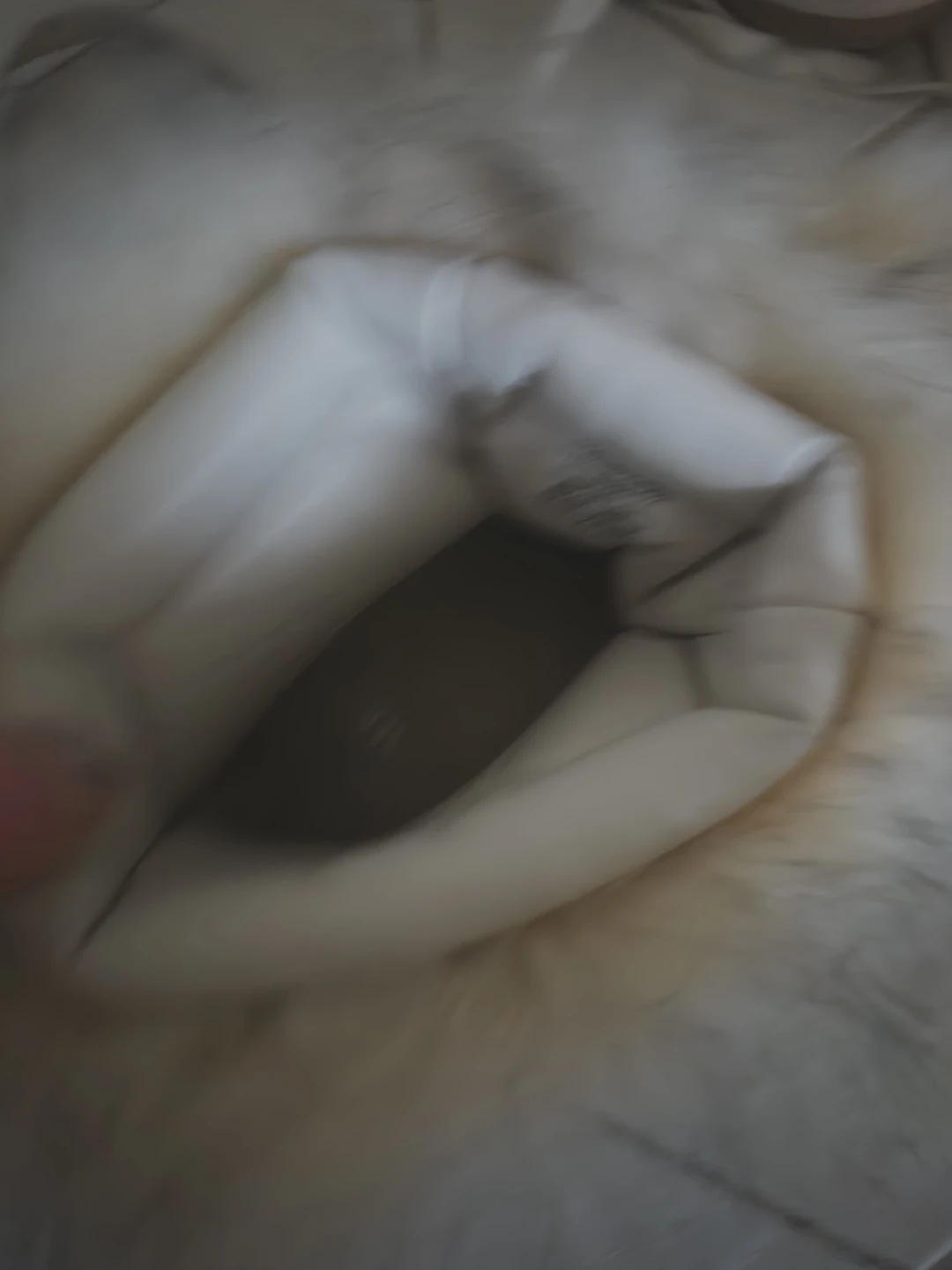 Cream and White Fur Winter Boots - photo 3