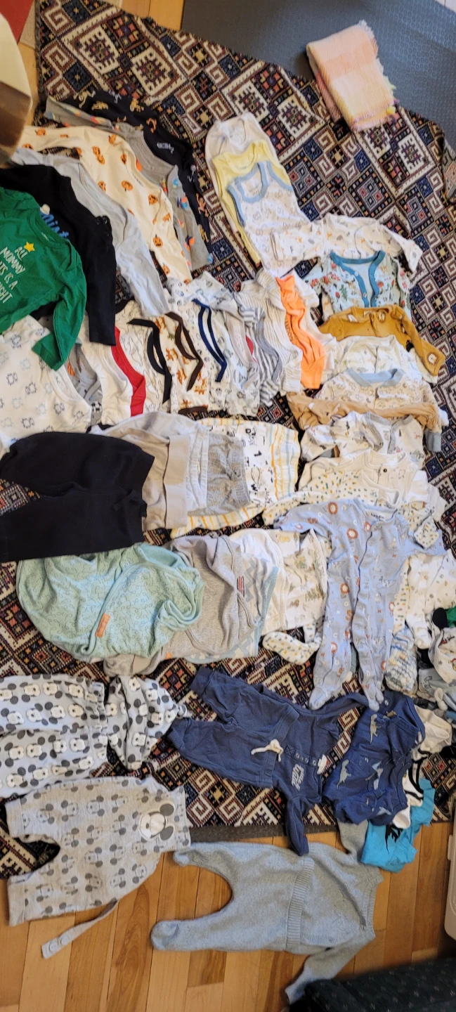 Mixed Baby Clothes Bundle  (80 + pieces)