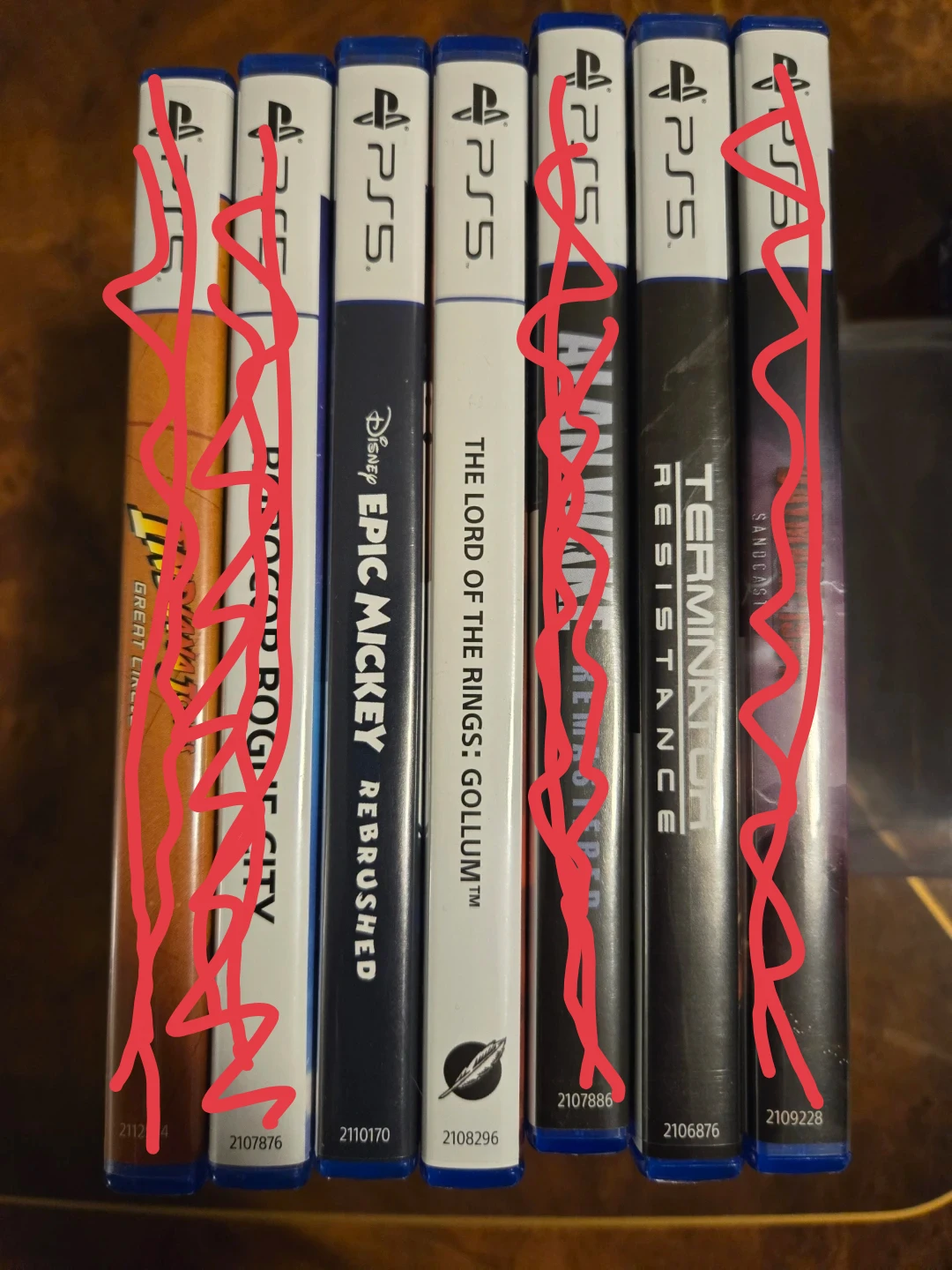 PlayStation 5 (PS5) Video Games - Group for $65
