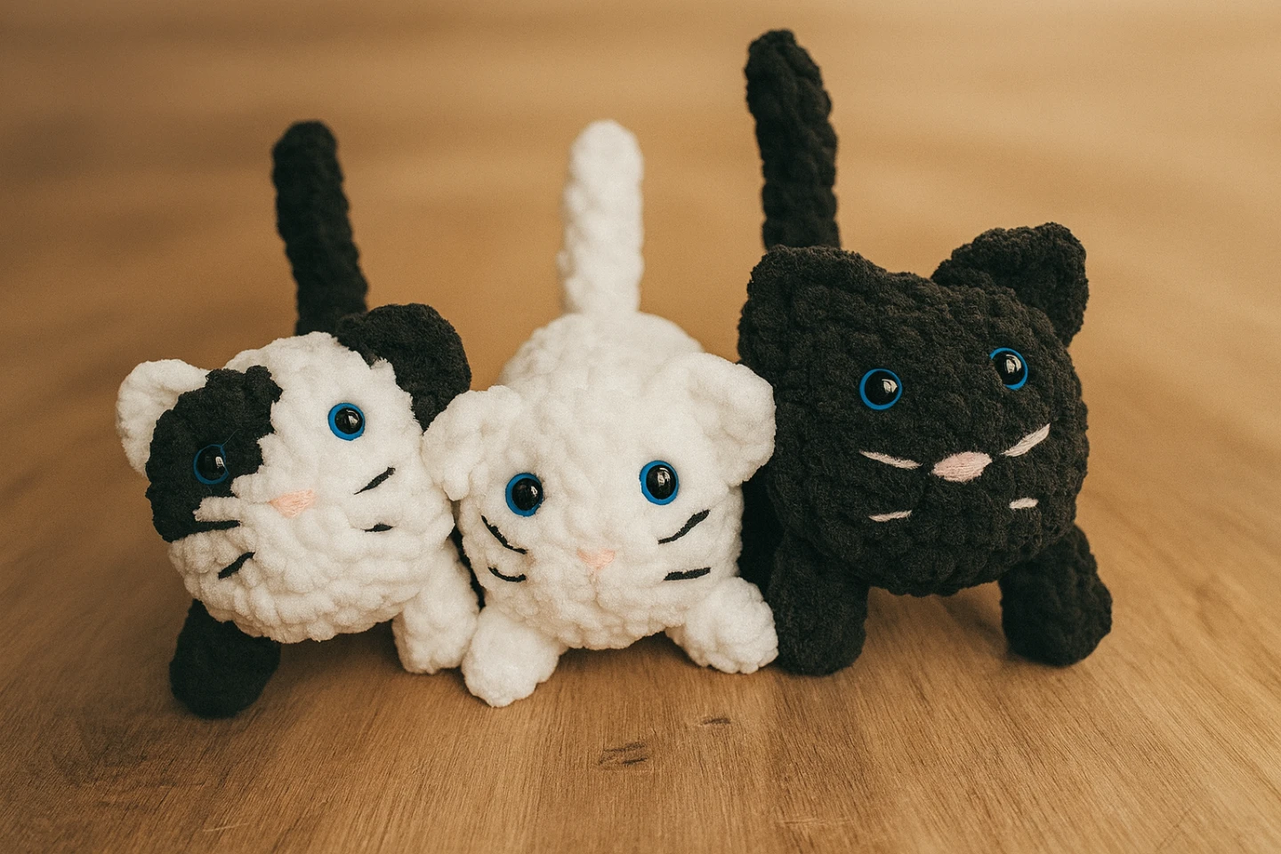 Handmade Crochet Cat Plushie - photo 5