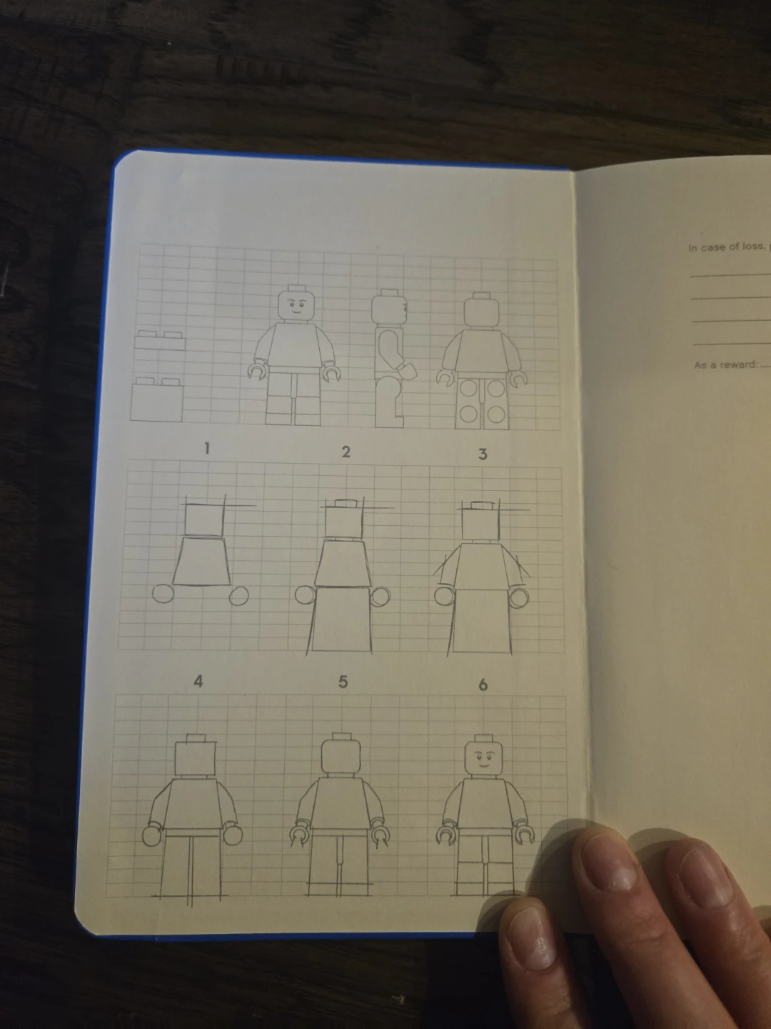 LEGO Ideas Blue Notebook - photo 2