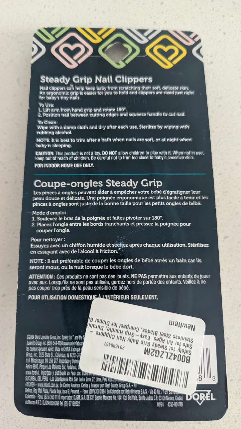 Safety 1st nail clipper for babies and toddlers - photo 2