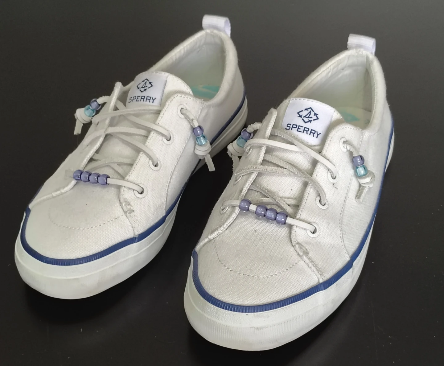 Sperry Woman's Crest Vibe Beaded Canvas Sneaker's - photo 2
