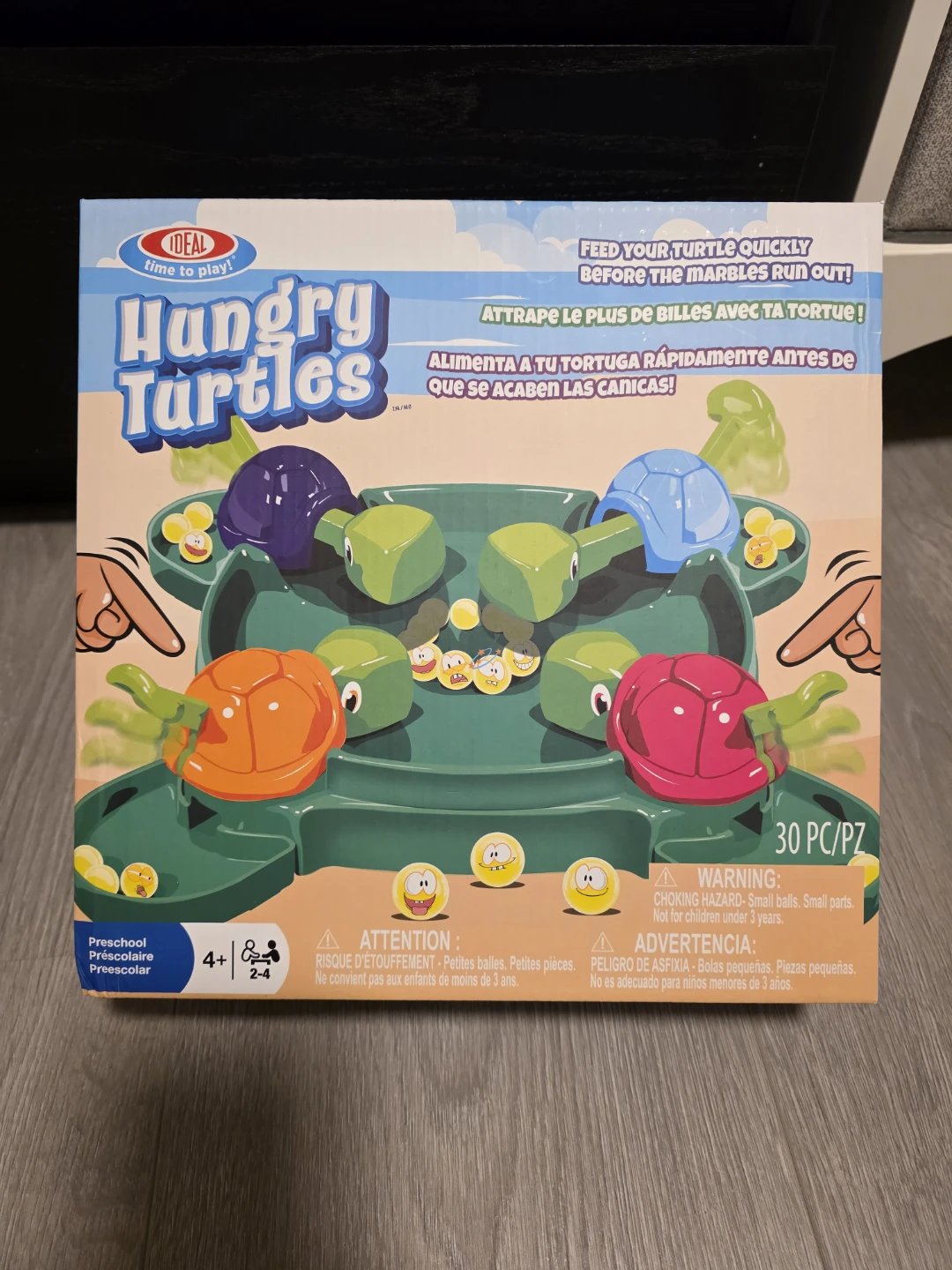 Brand new Hungry Turtles Game, Ages 4+