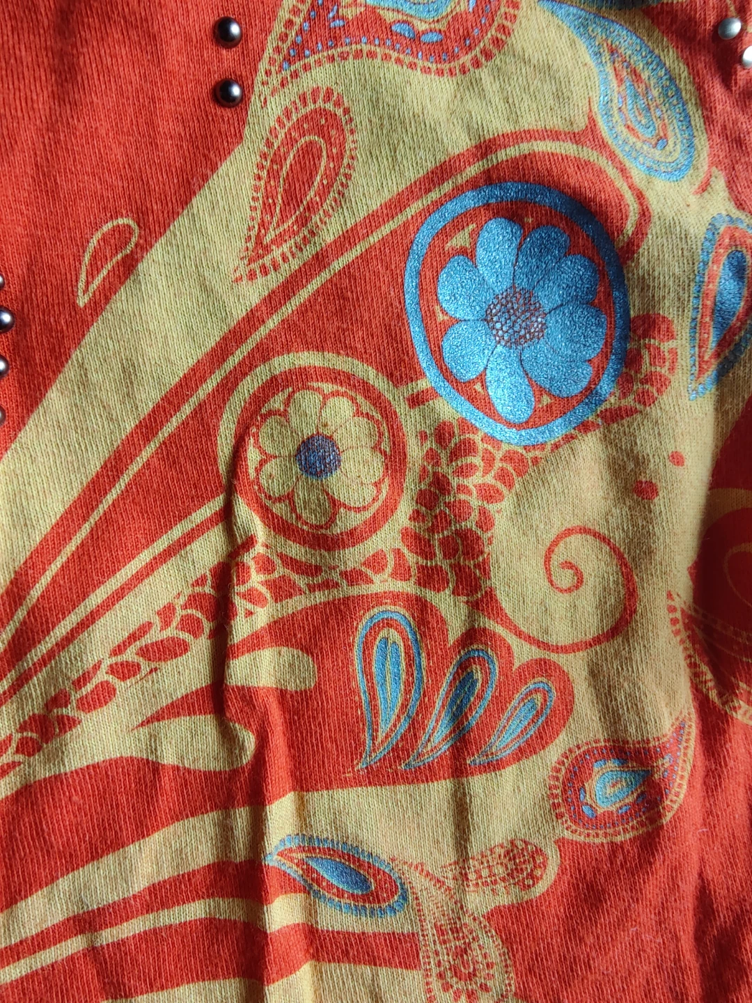 NWT Women's Ecko Red Marc Ecko Orange Butterfly T-Shirt XS - photo 3