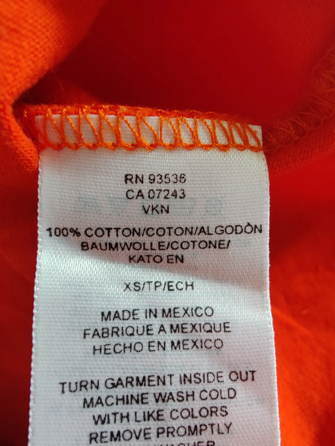 NWT Women's Ecko Red Marc Ecko Orange Butterfly T-Shirt XS - photo 5