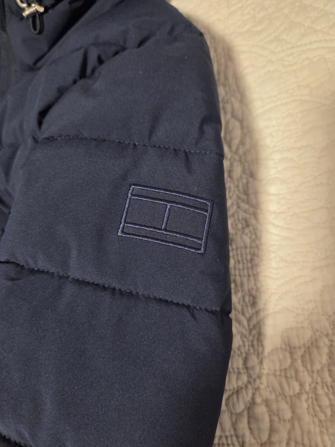 Tommy Hilfiger Hooded Puffer Coat - Navy - photo 2