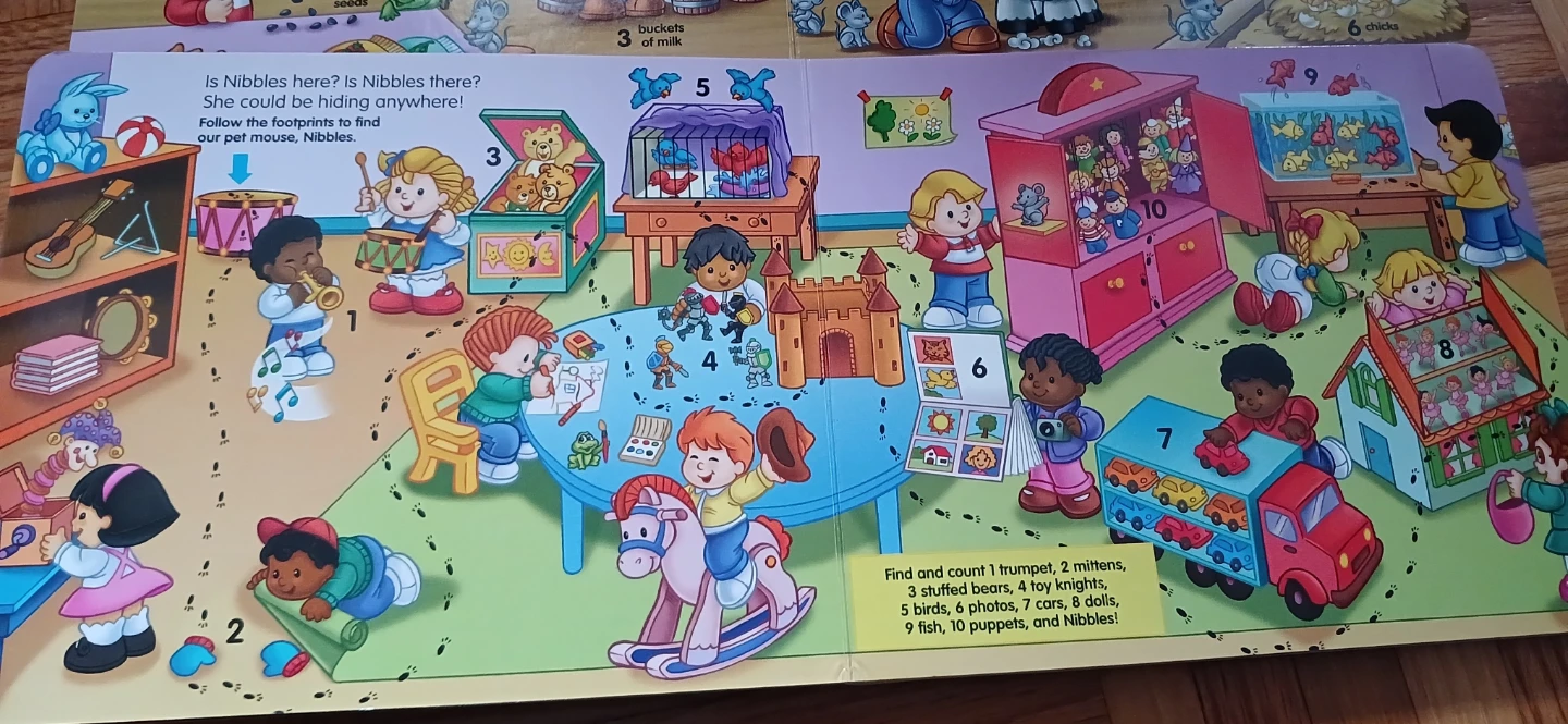 Fisher-Price Little People Board Books - Set of 5 - photo 2