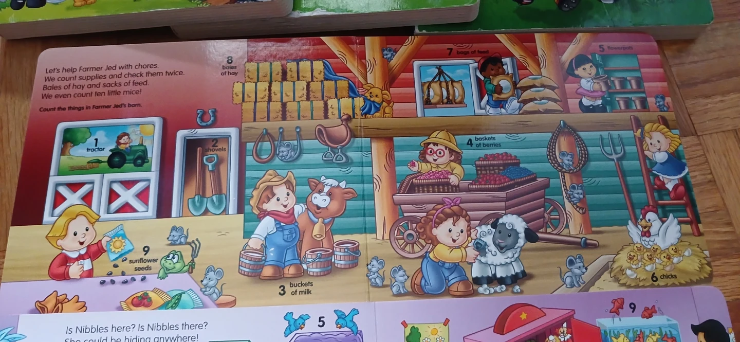 Fisher-Price Little People Board Books - Set of 5 - photo 3