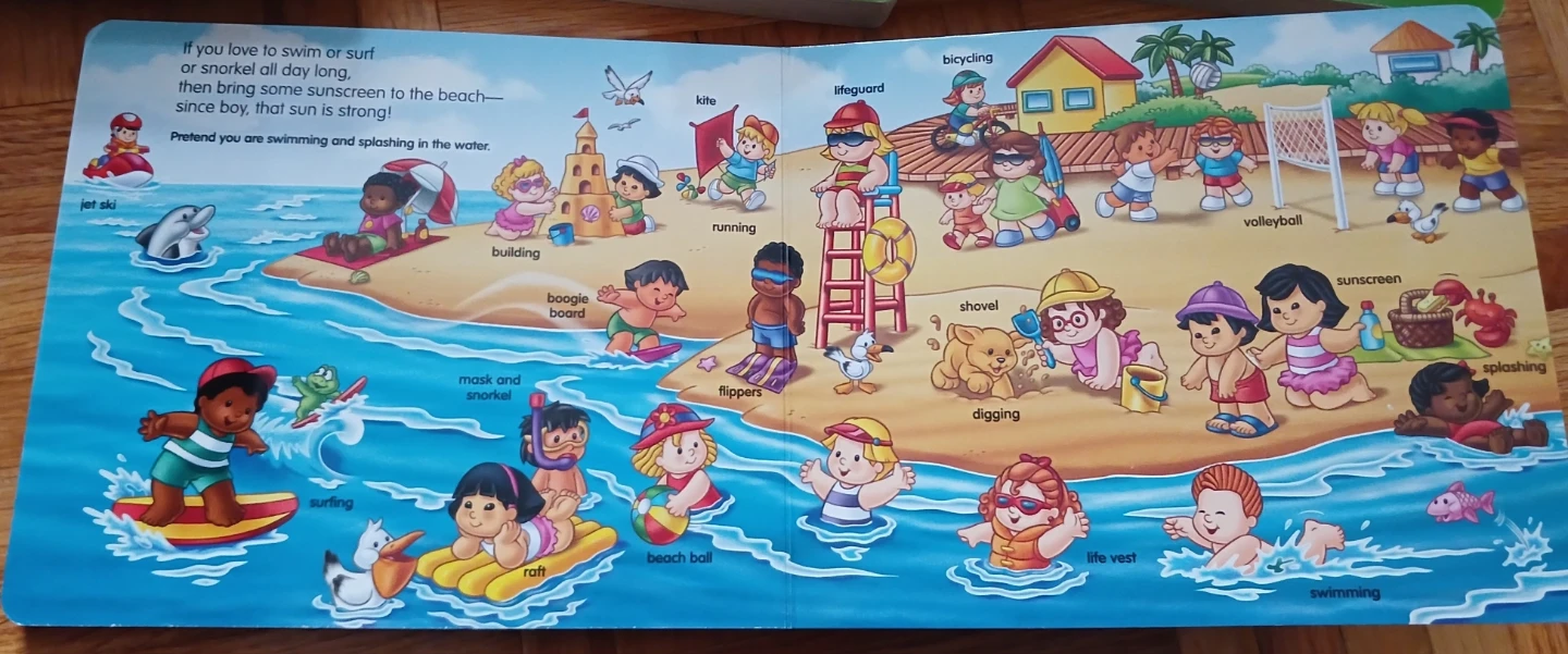 Fisher-Price Little People Board Books - Set of 5 - photo 4