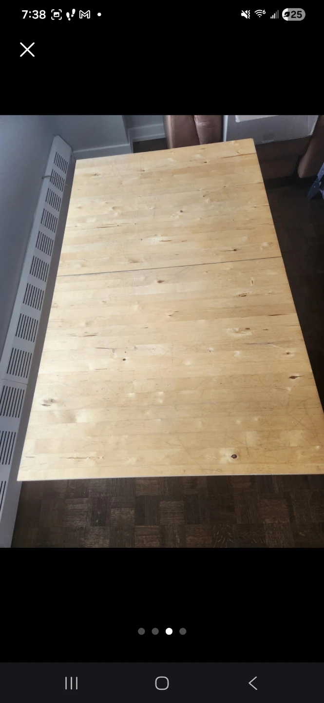 Wooden Dining Table - Extendable - photo 4