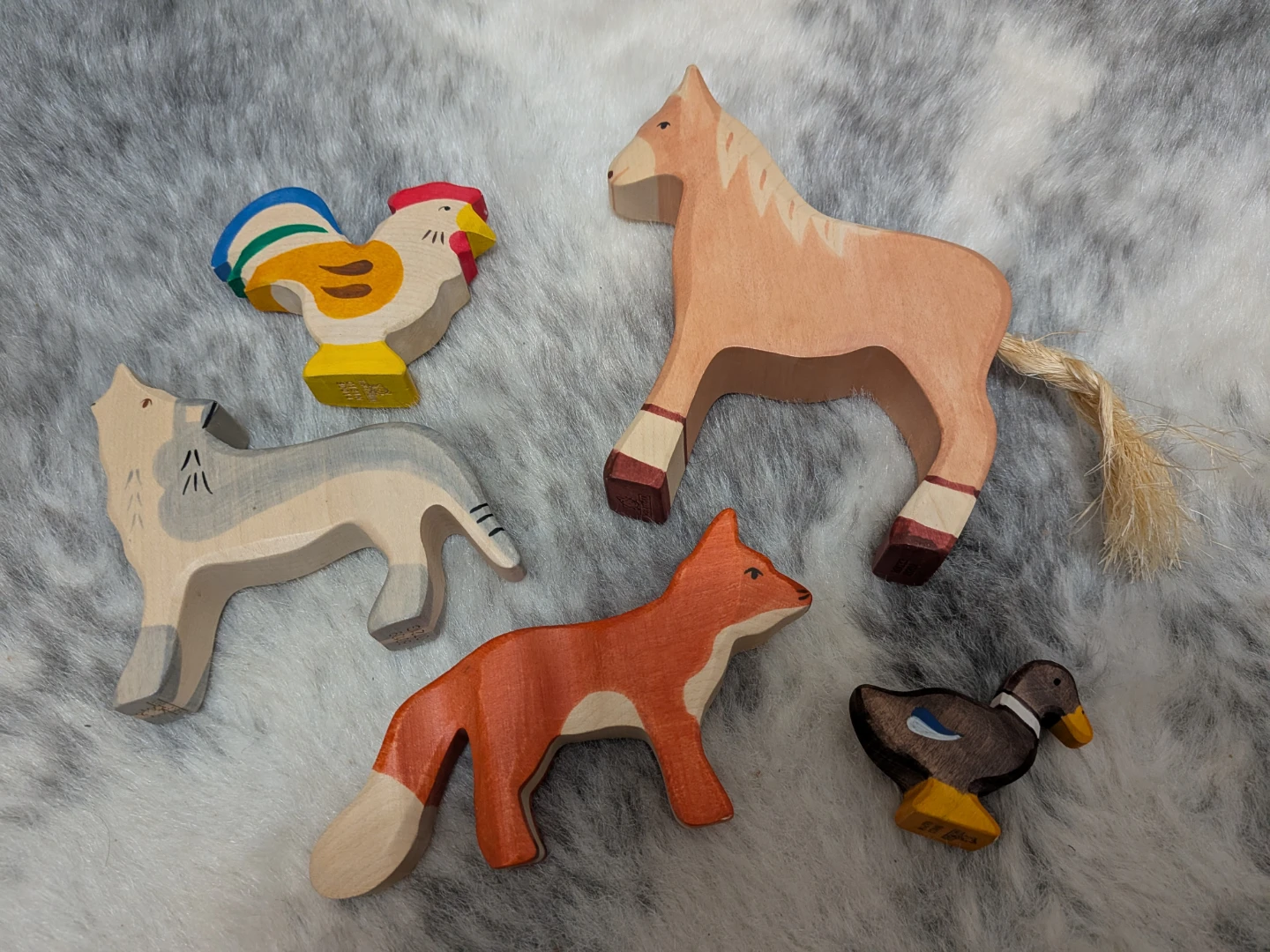 Holztiger Wooden Animal Figures