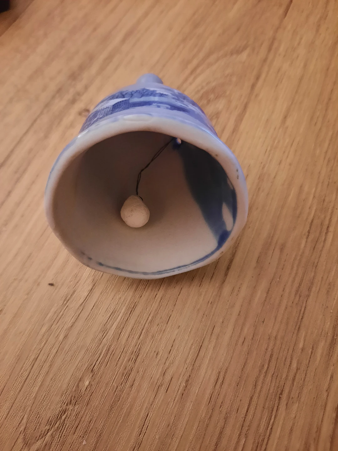 Vintage  Ceramic Hand Bell pick up in st.albert - photo 2