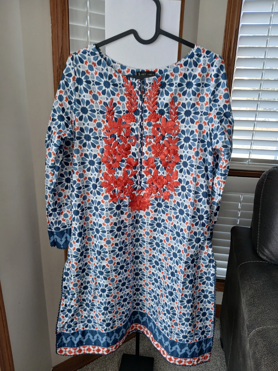 Women's Printed Kurti and Pants Set