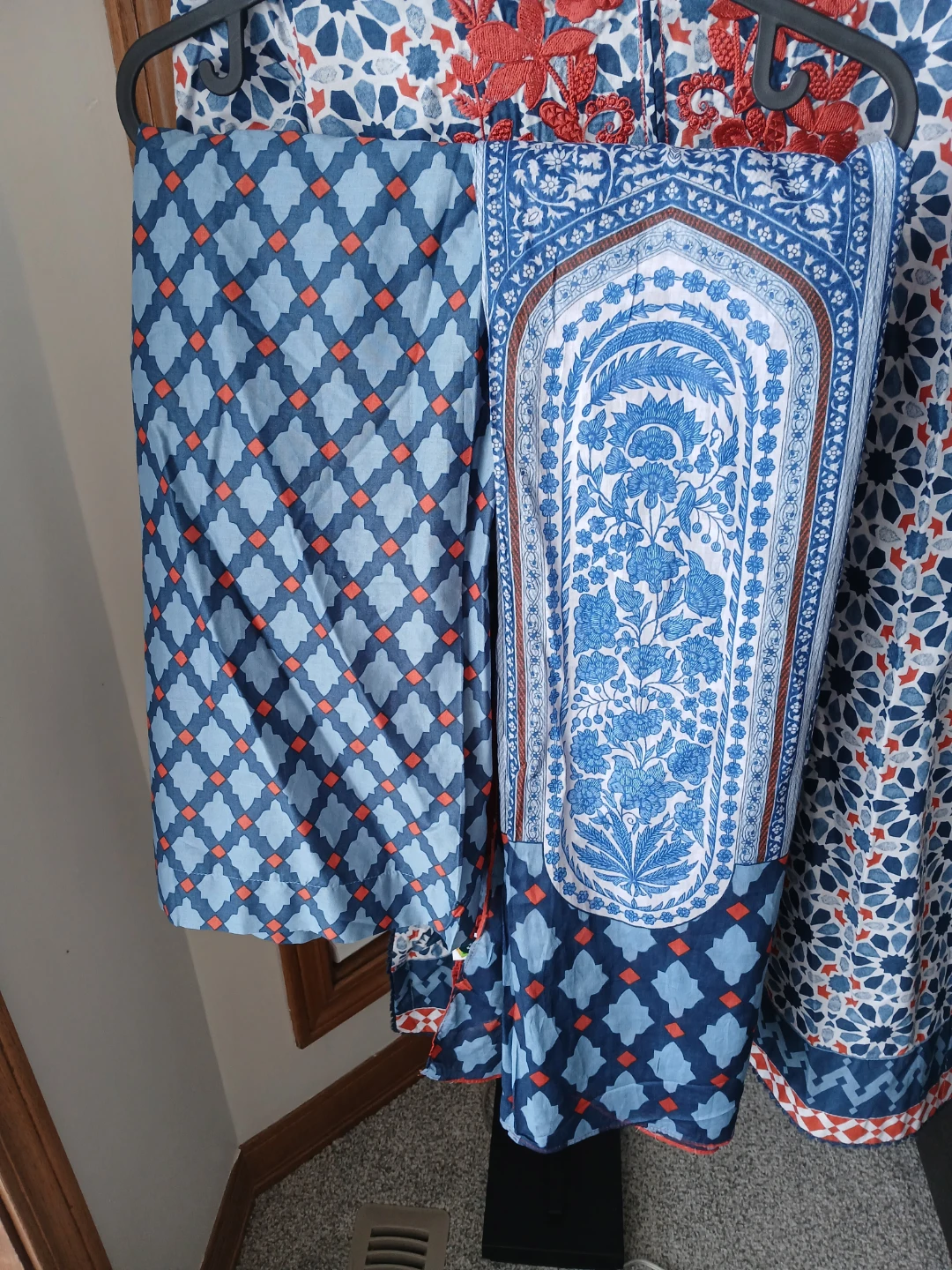 Women's Printed Kurti and Pants Set - photo 2