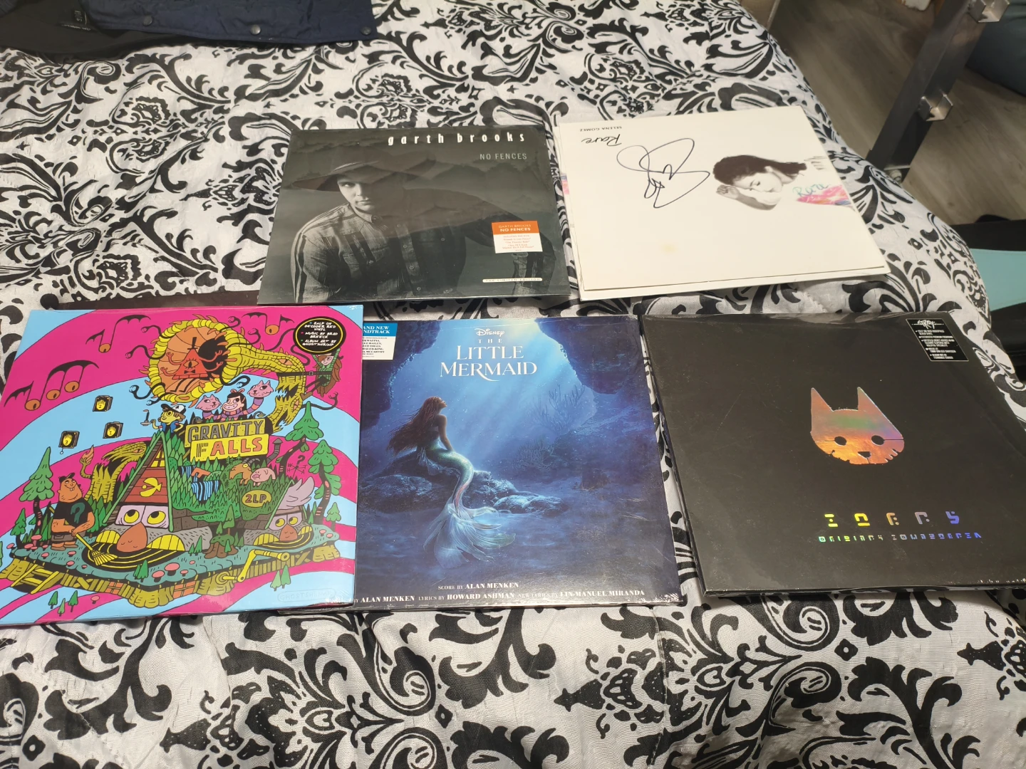 Vinyl Records: Garth Brooks, Selena Gomez etc.