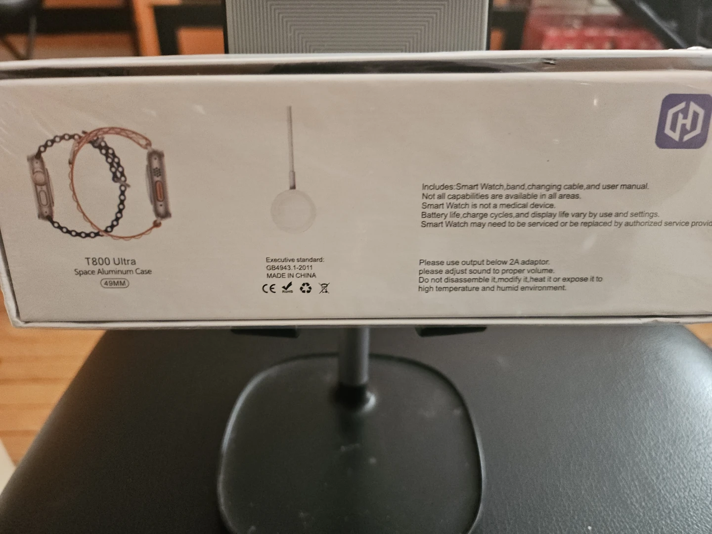T800 Ultra Smartwatch Wireless Charging 49mm - photo 2