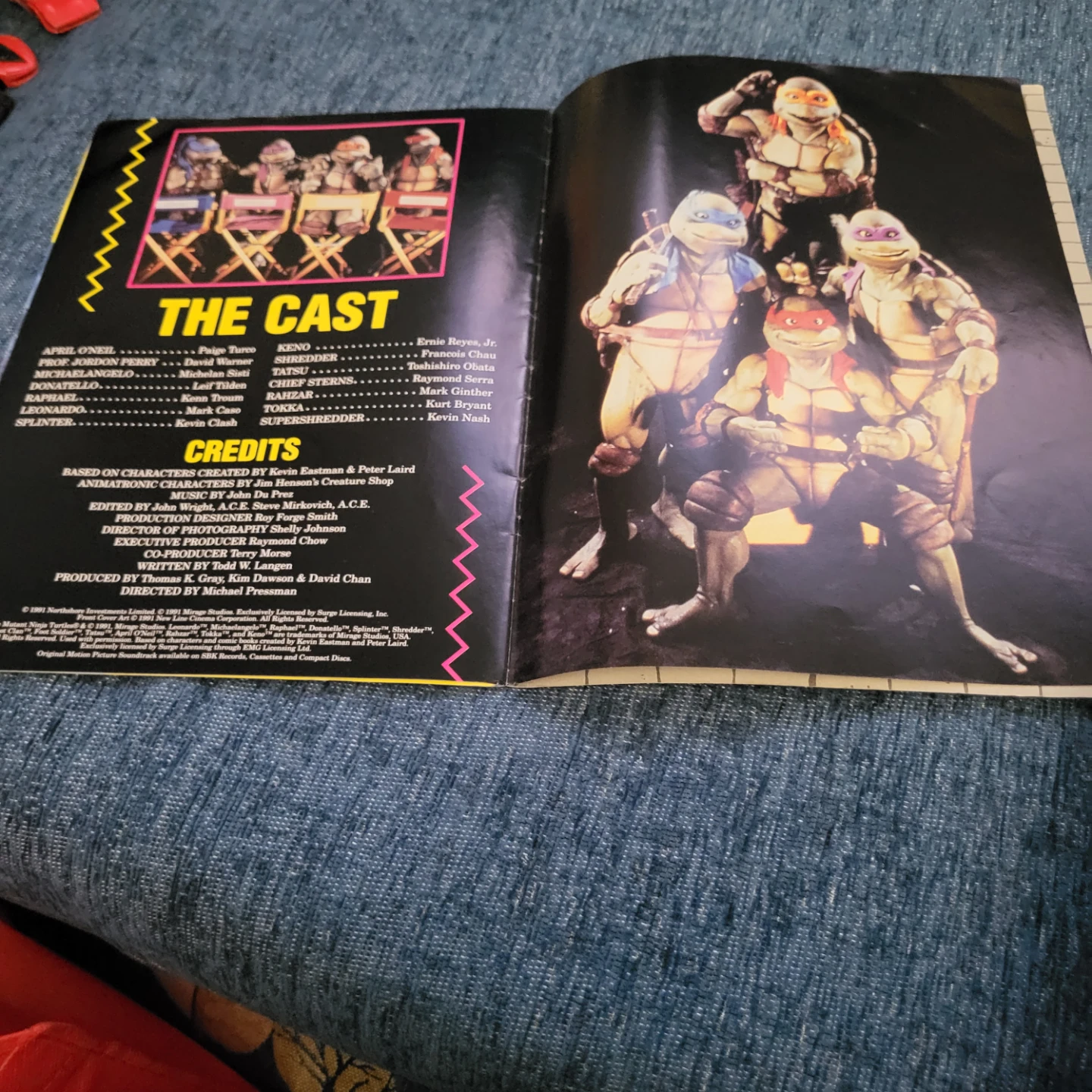 Teenage Mutant Ninja Turtles III Official Movie Magazine - photo 3