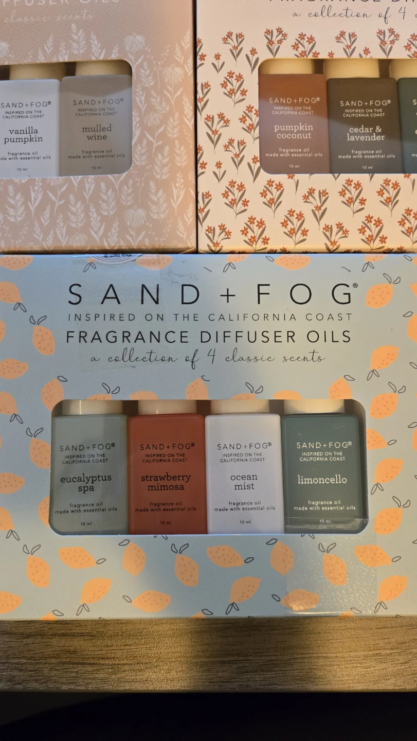 Sand + Fog Fragrance Diffuser Oils Sets
