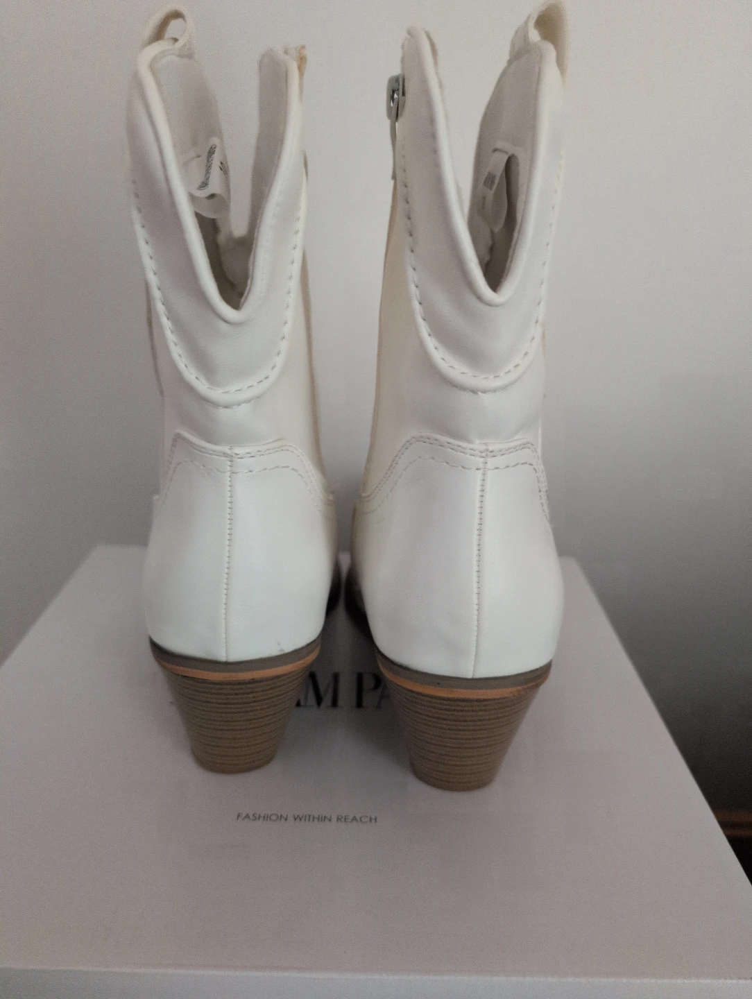 Dream Pairs White Cowboy Boots - photo 3