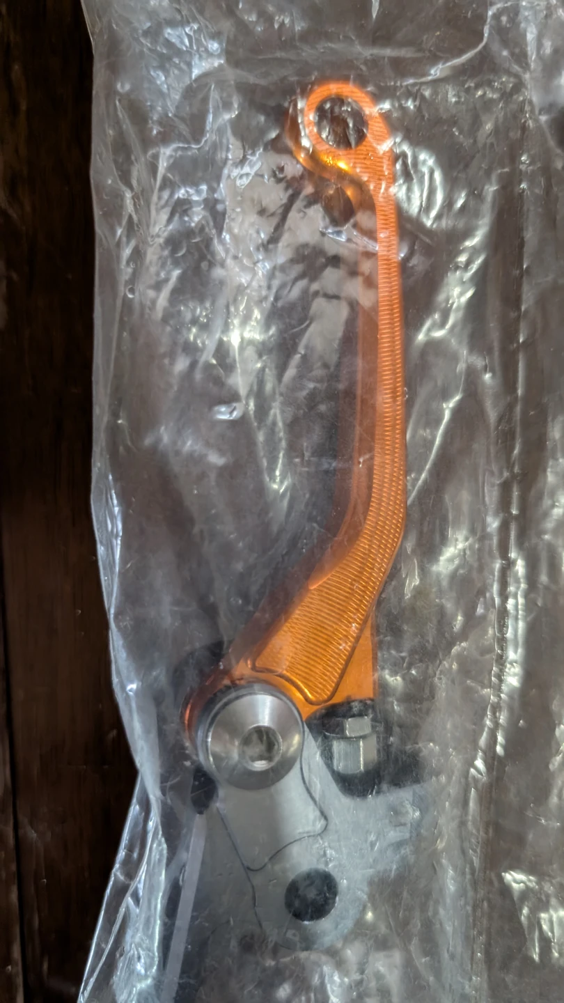 Orange Motorcycle Clutch Lever - photo 3