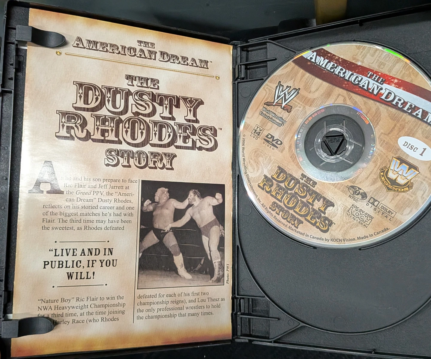The American Dream: The Dusty Rhodes Story DVD - photo 3