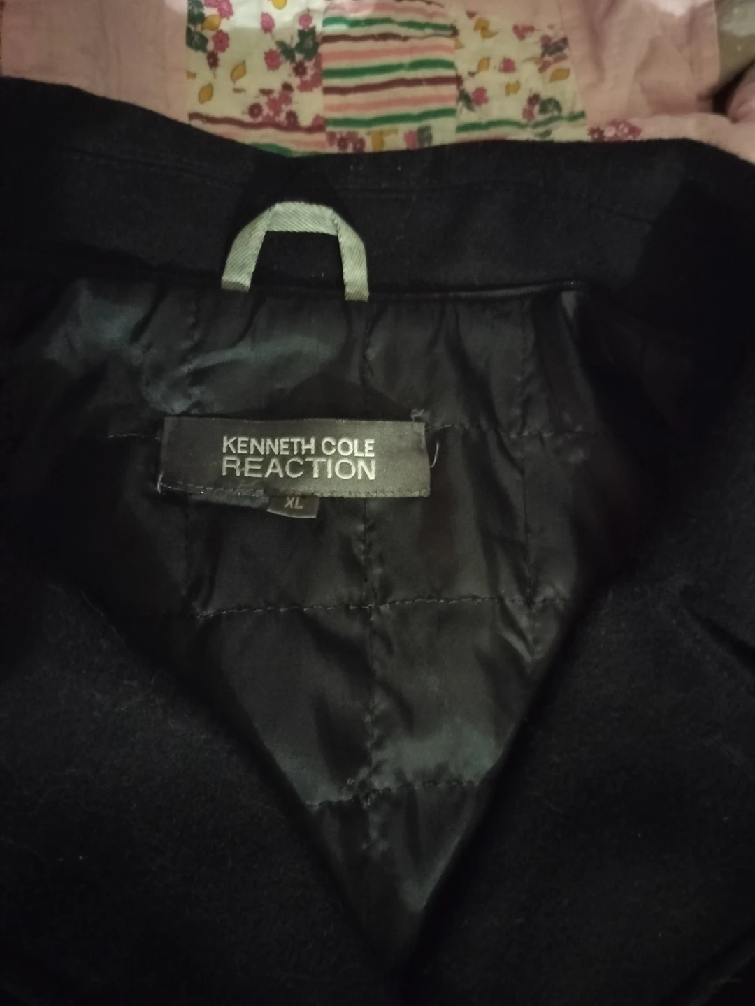 Kenneth Cole Reaction Black Double-Breasted Jacket XL - photo 2