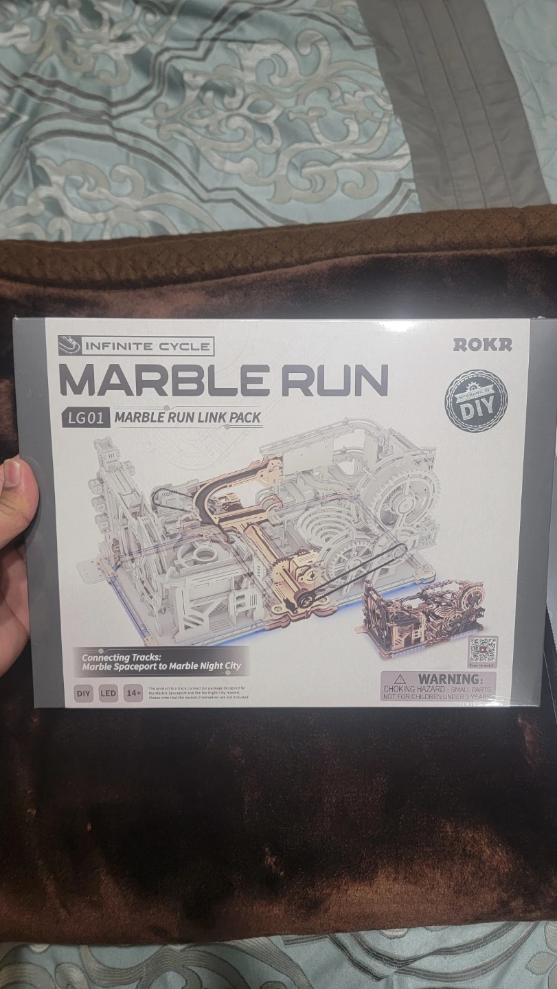 ROKR Marble Run - Spaceport, Night City, Link Pack - photo 4