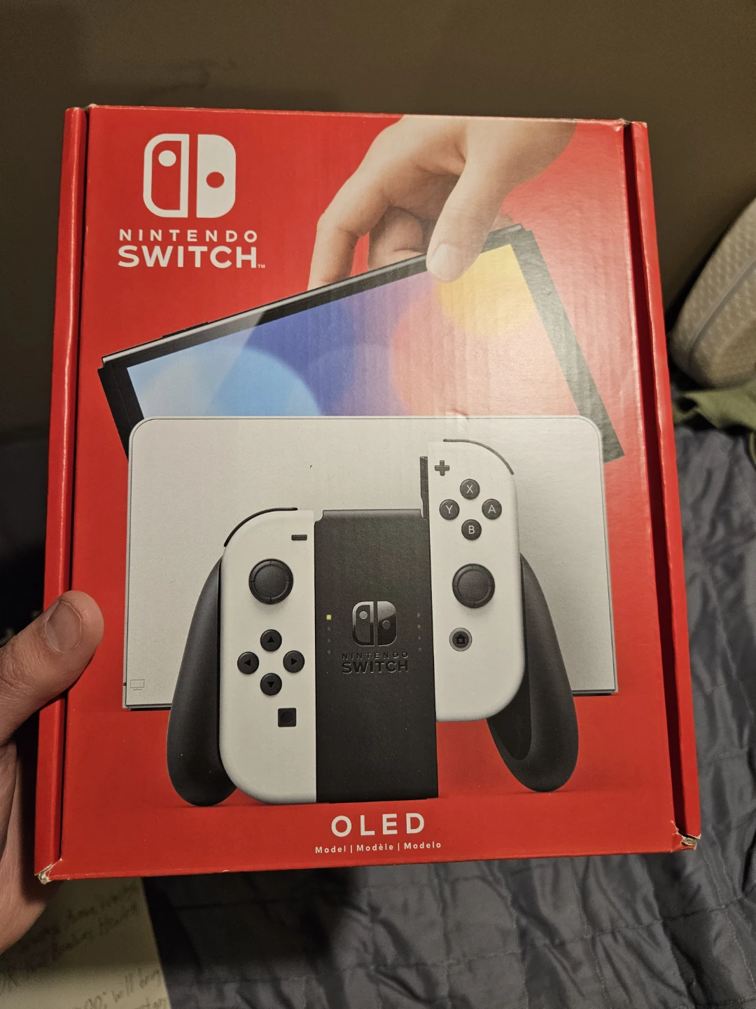 OLED Nintendo Switch Box ONLY: Nintendo Manual Included - photo 3