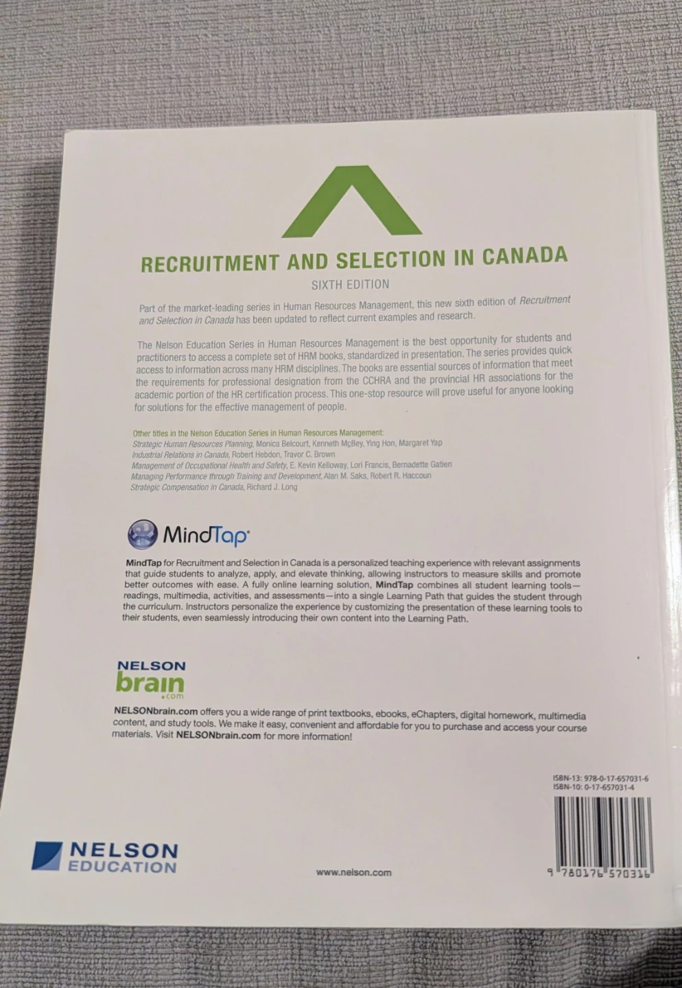 Recruitment and Selection in Canada Textbook (Human Resources) - photo 2