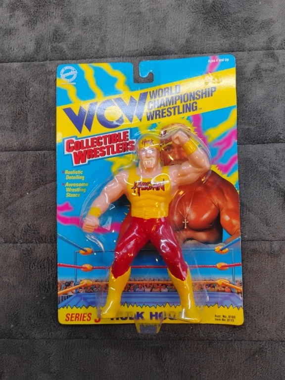 Vintage 1994 WCW Hulk Hogan Toymakers Series 3  Figure SEALED