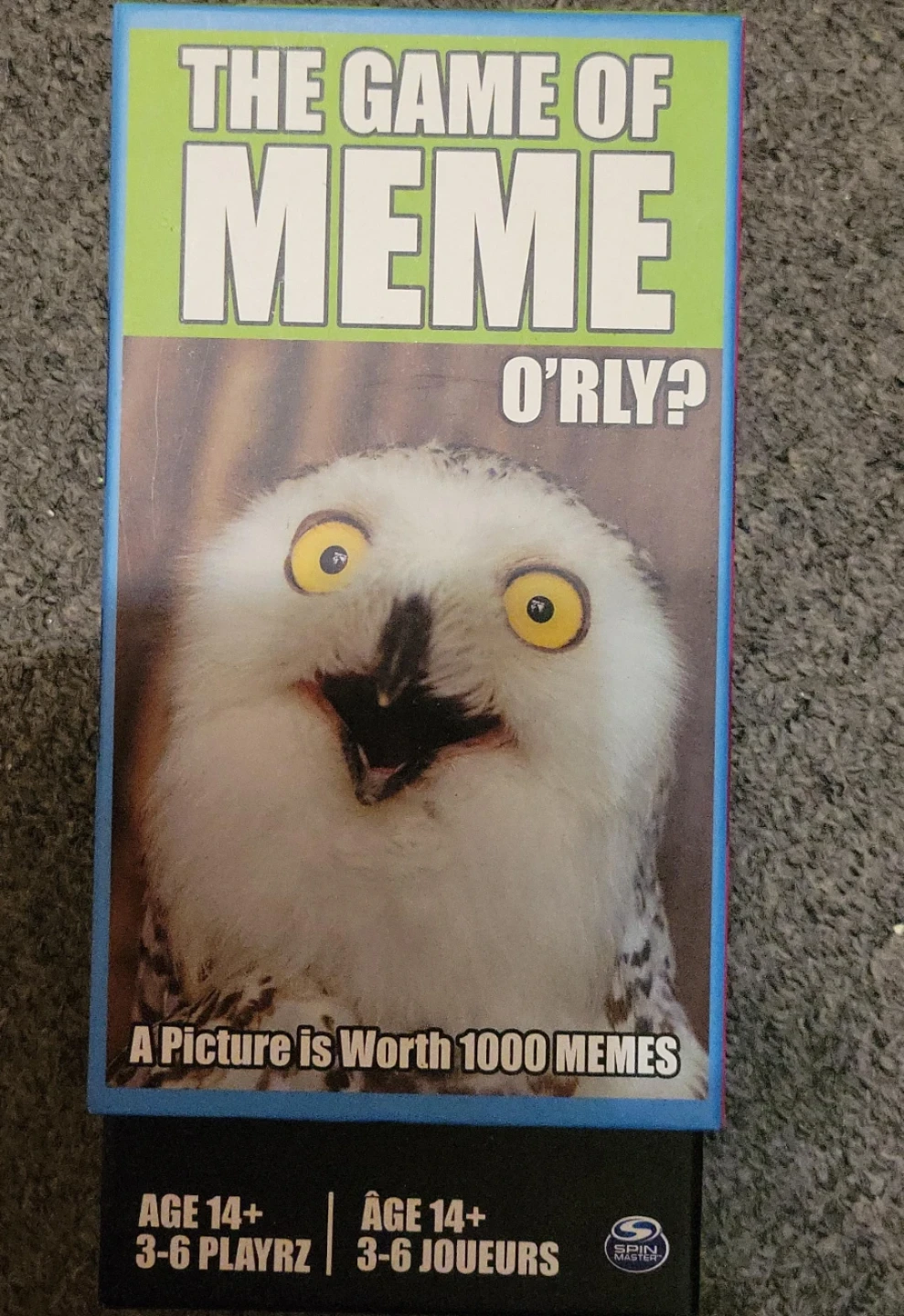 The Game of Meme - O'RLY? Board Game