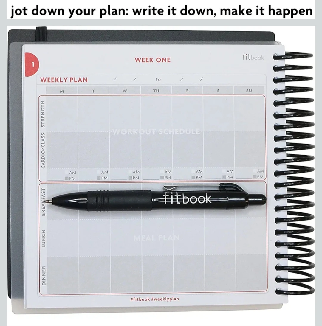 Fitbook 12-Week Workout and Meal Plan Journal - photo 5
