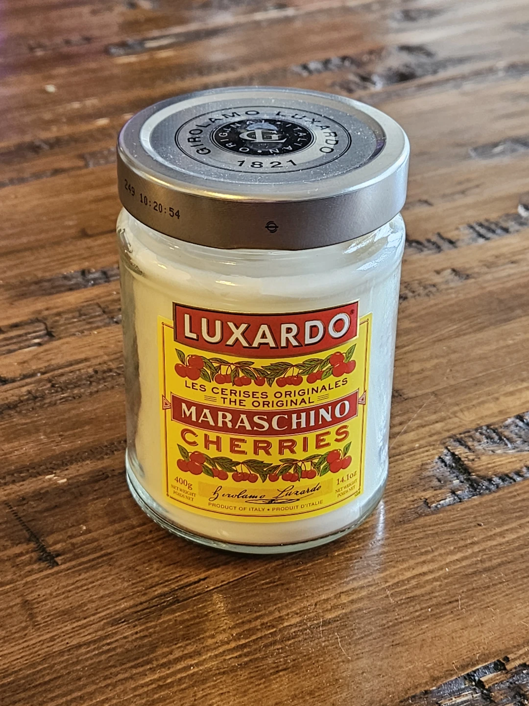 Luxardo Maraschino Cherries Jar Candle - photo 2