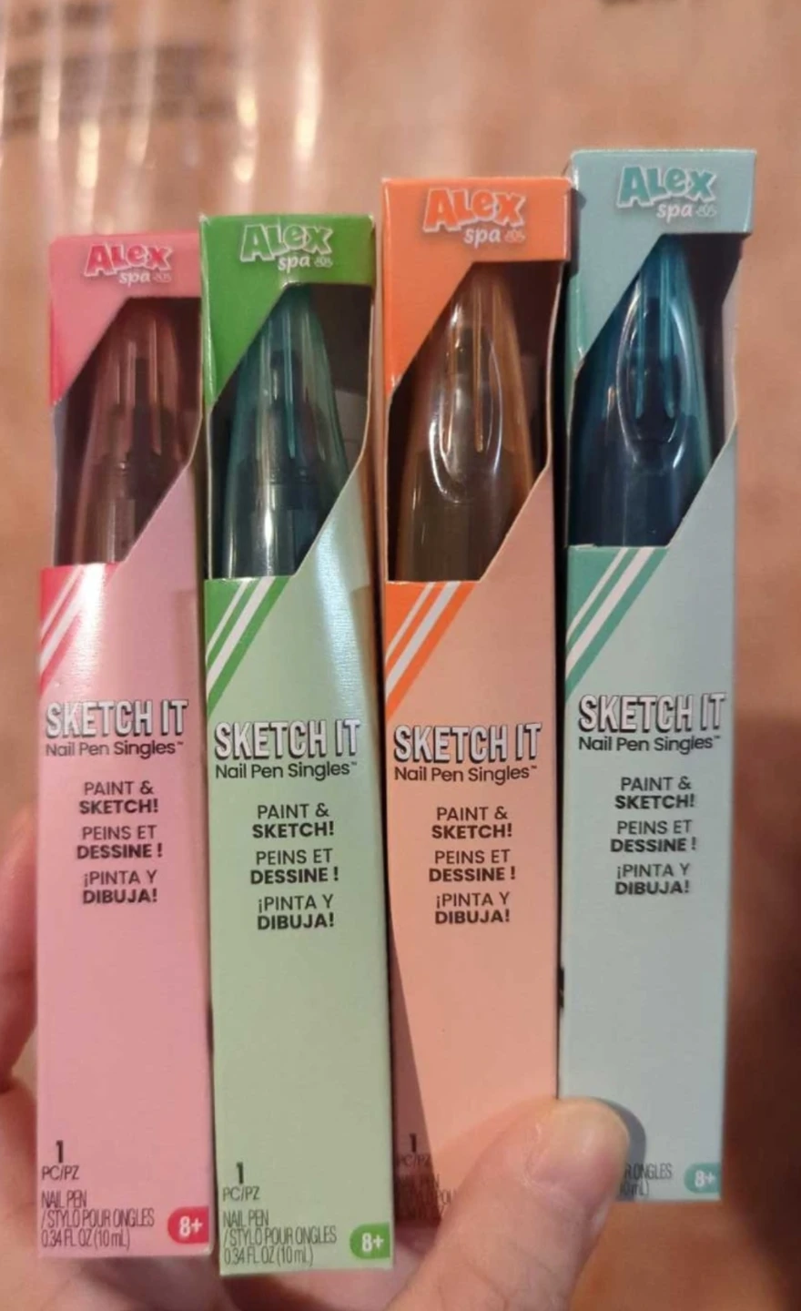 Alex Spa Sketch It Nail Pen Singles