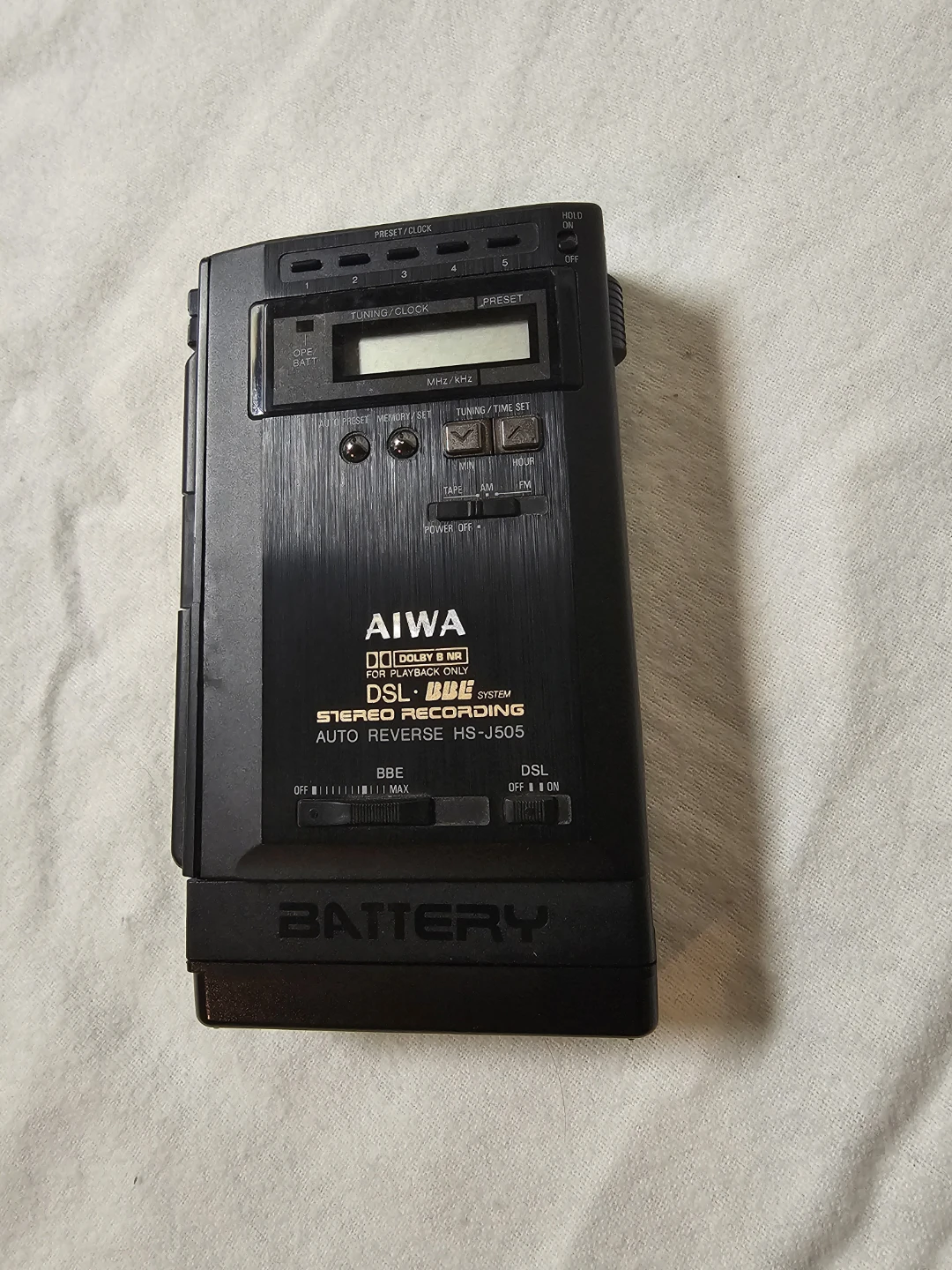 Aiwa HS-J505 Stereo Radio Cassette Recorder
