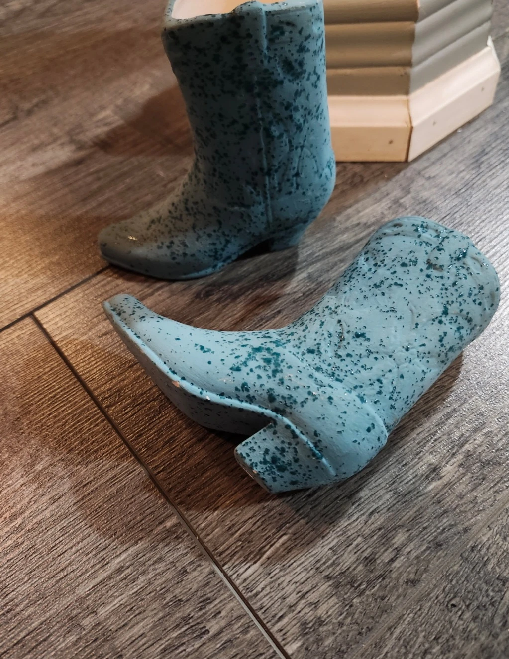 Cowboy Boot Planters - Set of Two
