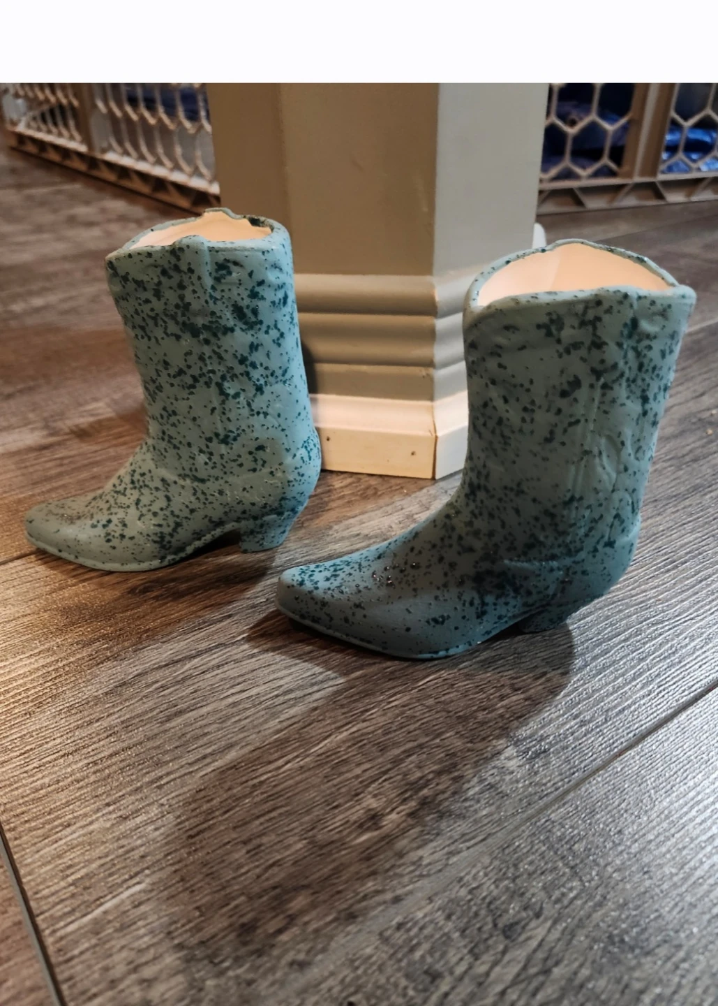 Cowboy Boot Planters - Set of Two - photo 2