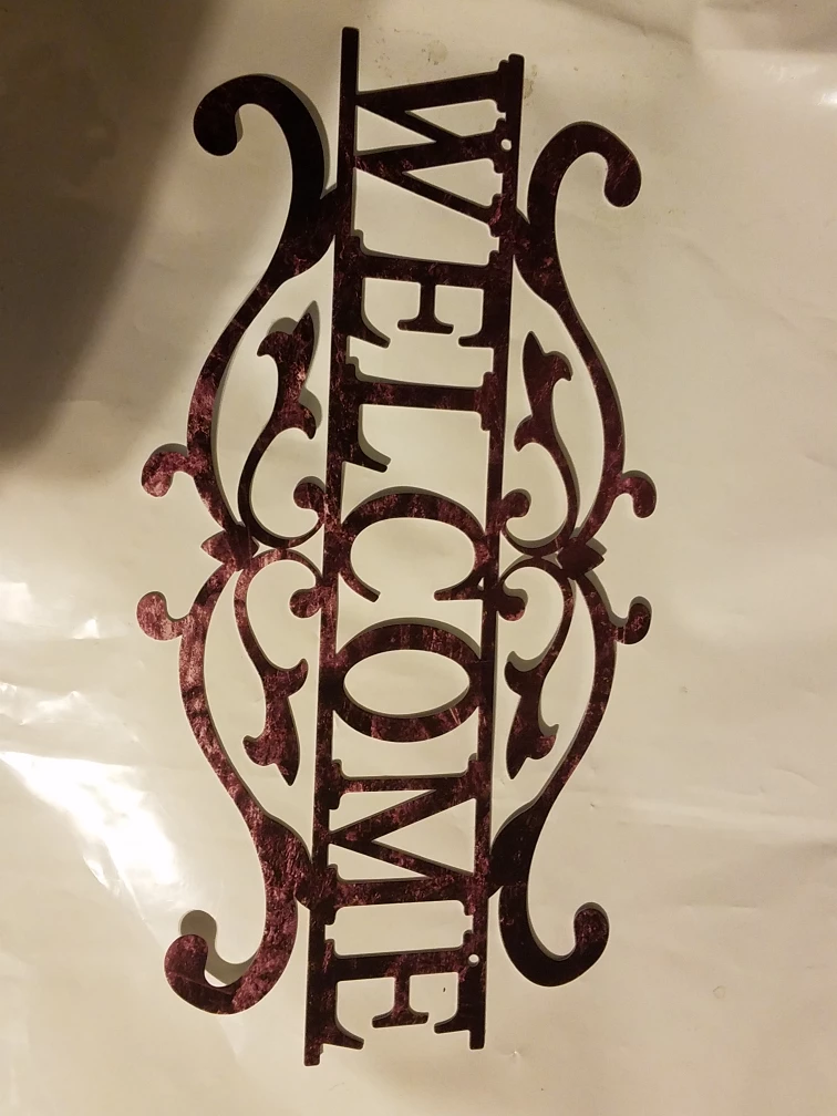 Welcome Sign Wall Decor